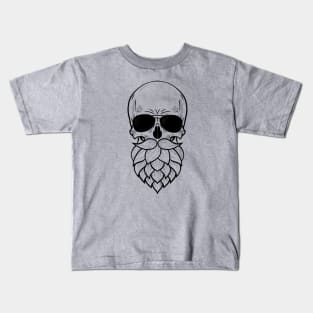 Hop Bearded Skull Kids T-Shirt